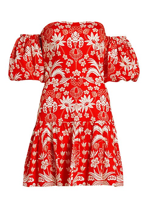 Floral Off-Shoulder Delight