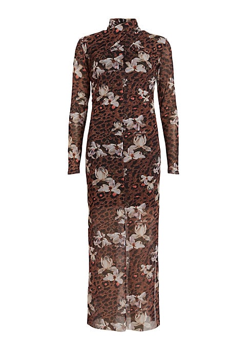 Chic Mock Turtleneck Dress