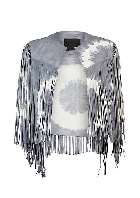Tassel Tie-Dye Vest