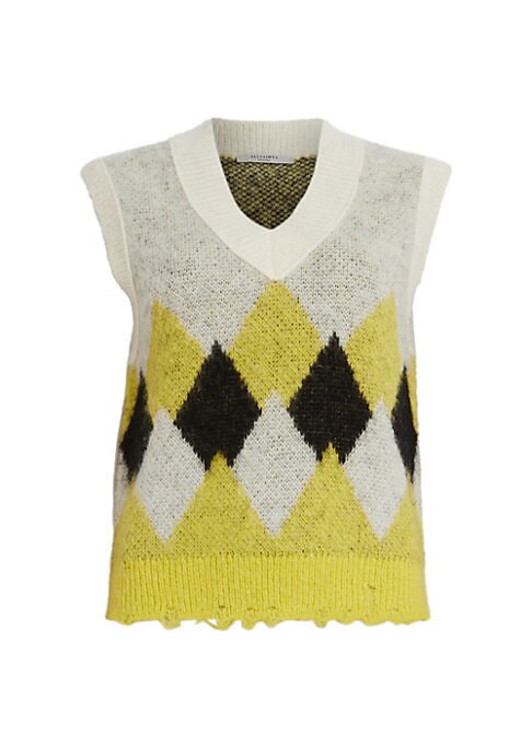 Argyle Chic Sleeveless Top