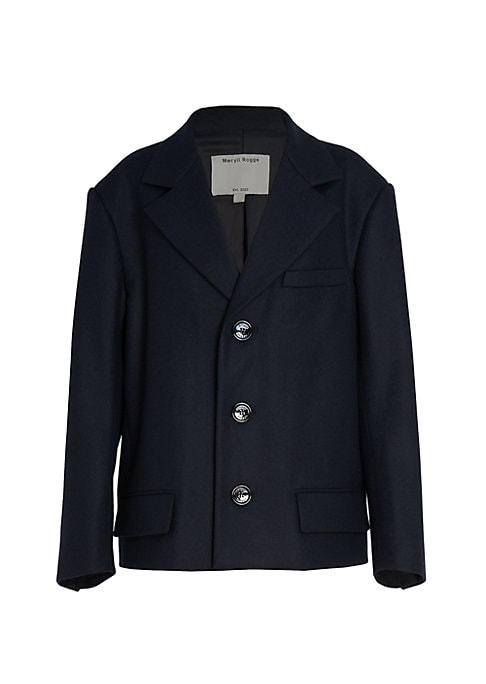 Hip Wool Blend Coat
