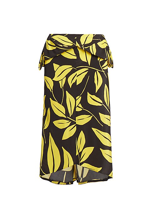 Tropical Luxe Midi Skirt