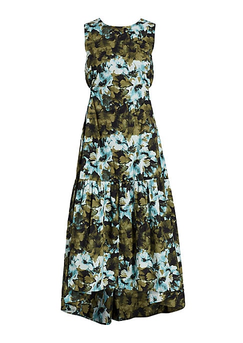 Asymmetrical Back Tie Dress