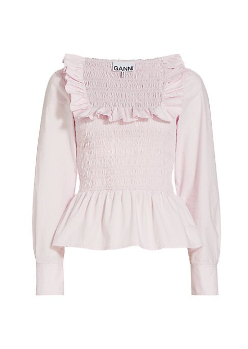 Ruffled Peplum Top