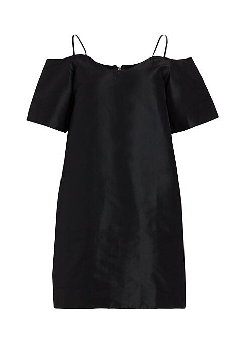 Chic Satin A-Line Dress