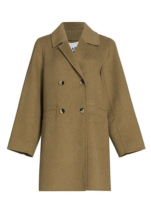 Classic Wool Blend Overcoat