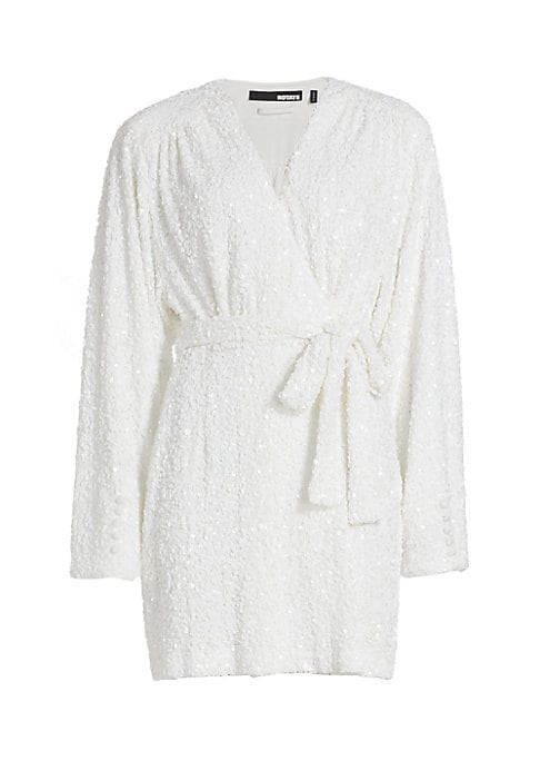Glimmering Side-Tie Dress