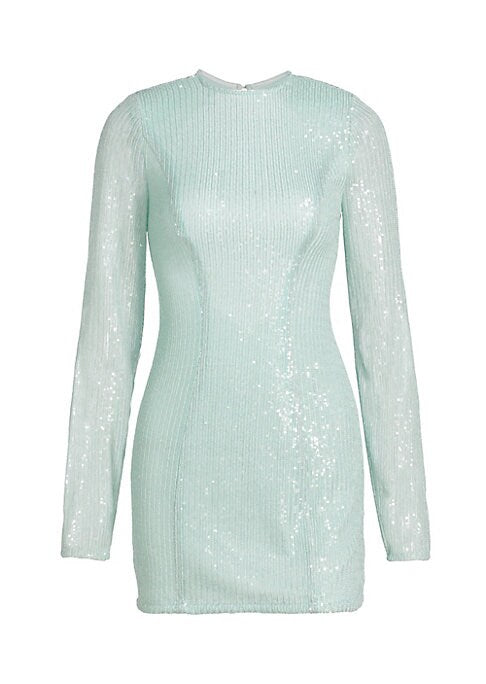 Shimmering Backless Delight