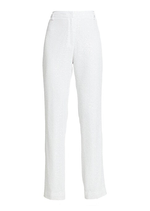 Glistening Sequin Trousers