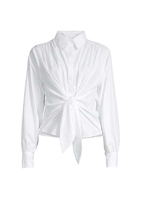 Chic Tie-Front Blouse