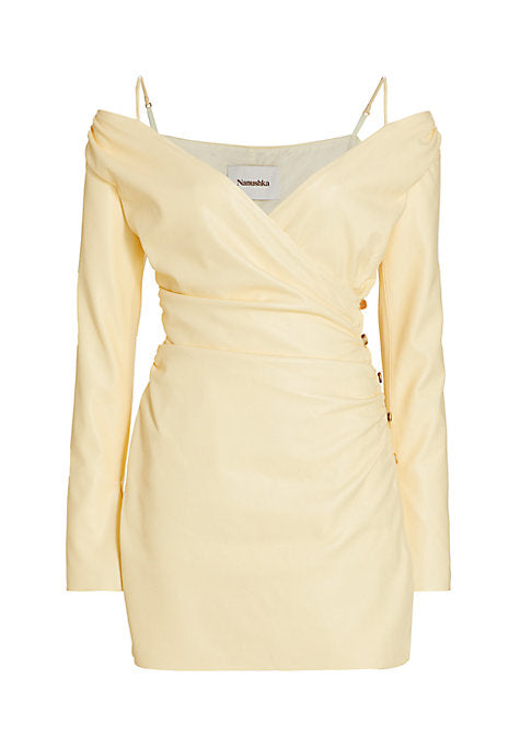 Chic Ruched Mini Dress