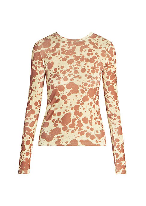 Chic Mesh Long Sleeve Top
