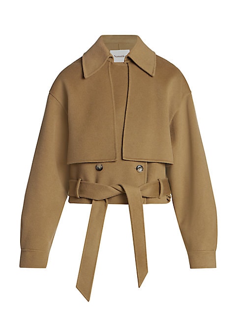 Chic Wool Blend Trench