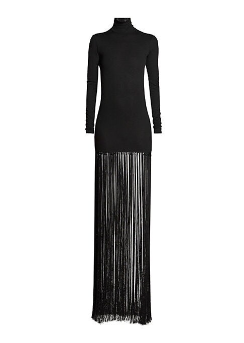 Fringed Elegance Dress