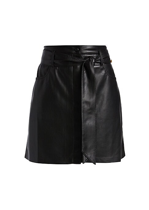 Eco-Friendly Luxe Miniskirt