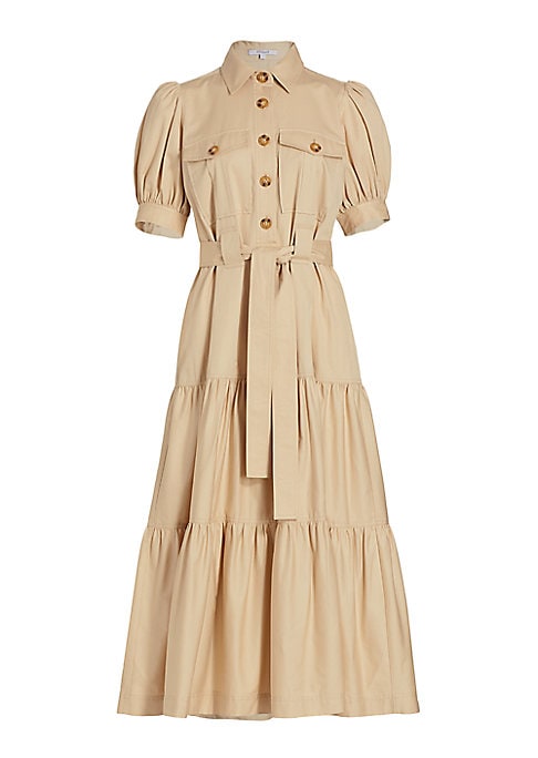Utility Midi Flare Dress