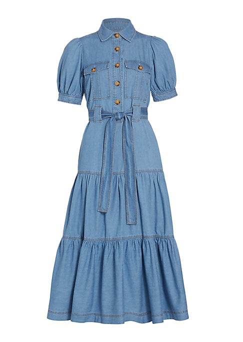Utility Chic Midi Dress