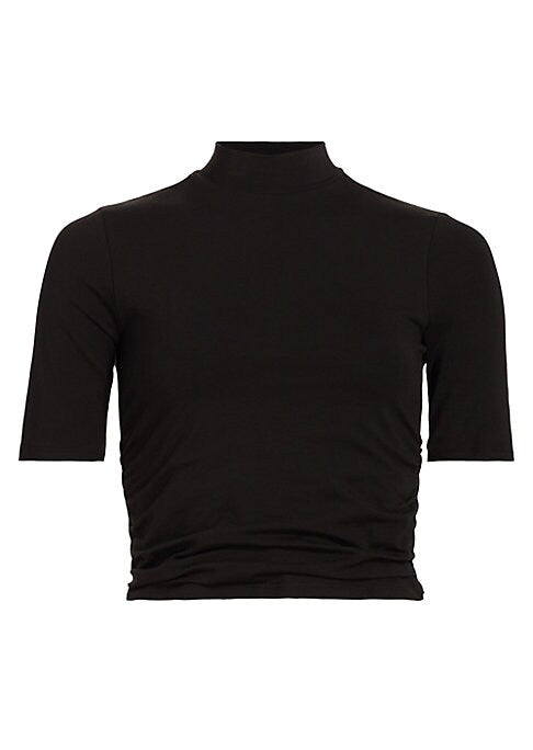 Cozy Mock Neck Tee