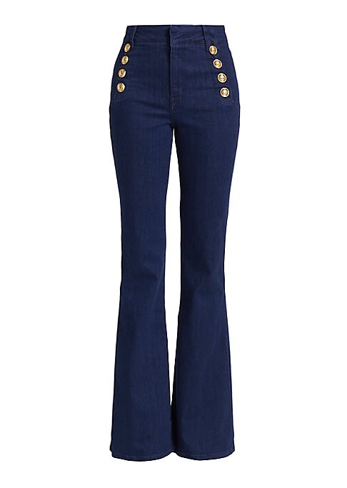 Sailor Chic Flare Trousers