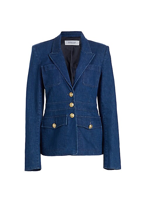 Lustrous Utility Denim Jacket