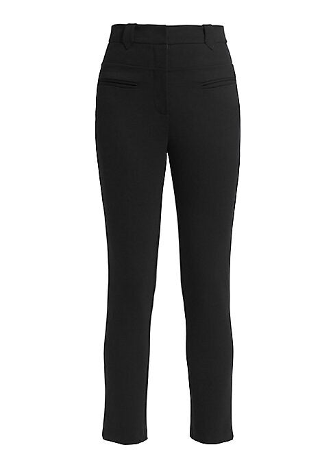 Cropped Seam Pants