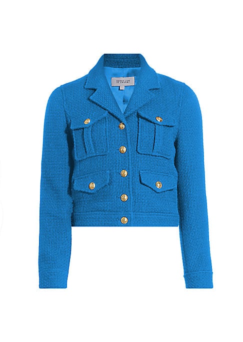 Tweed Utility Chic Jacket