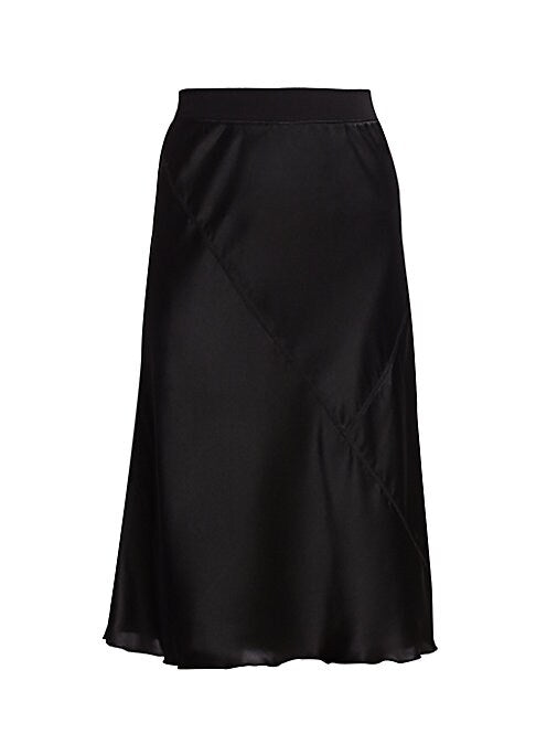 Luxurious Silk Pencil Skirt