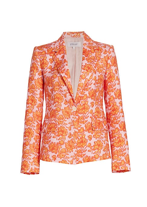 Floral Print Blazer