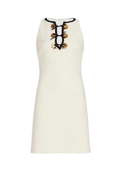 Sequined Sheath Glam Dress