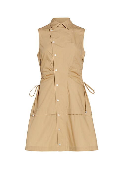 Chic Lace-Up Dress