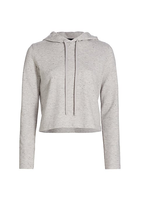 Sporty Cropped Hoodie