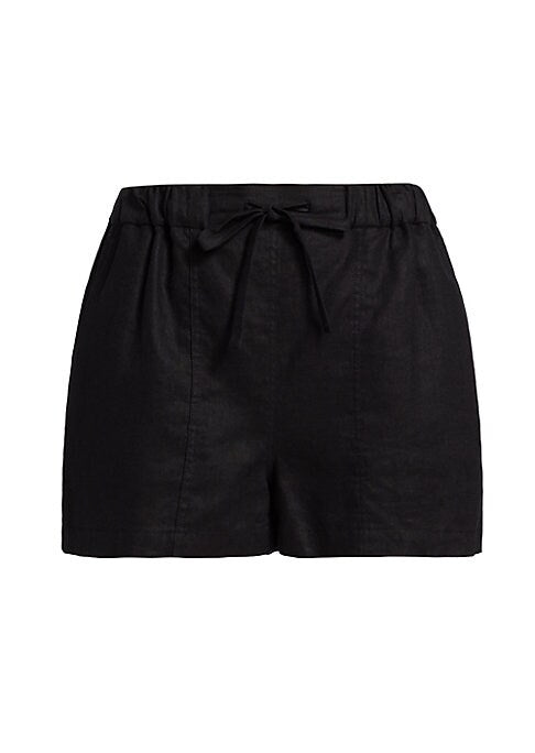 Luxe Linen Pull-On Shorts