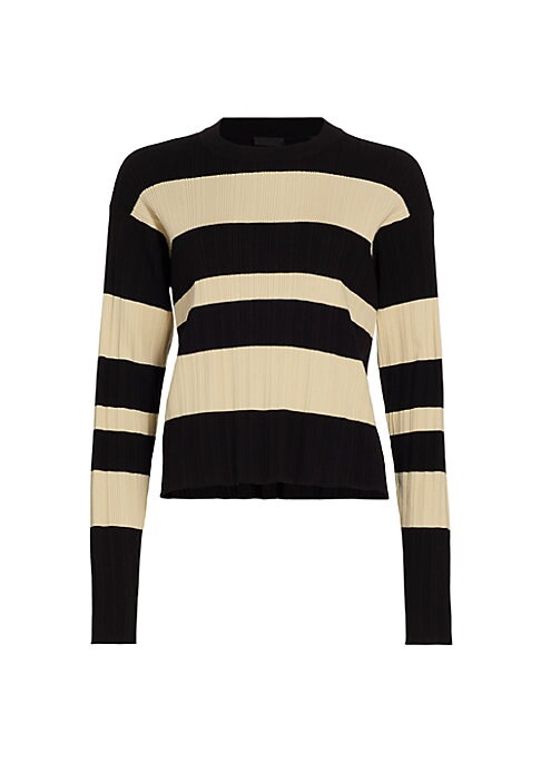 Striped Knit Sweater