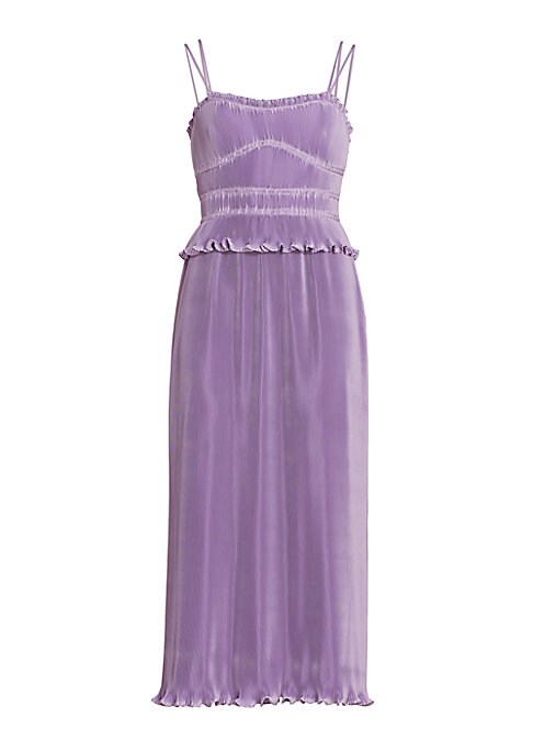 Sweetheart Peplum Midi Dress