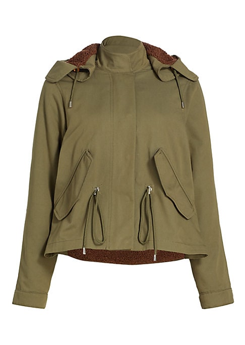 Teddy Lined Parka Jacket