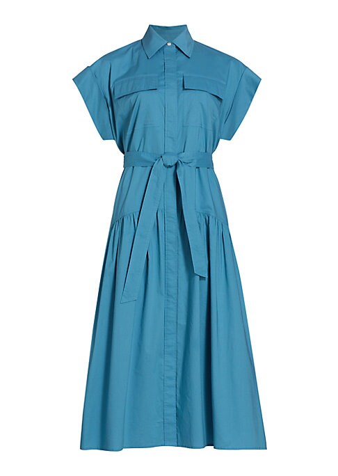 Crisp Cuffed Dress
