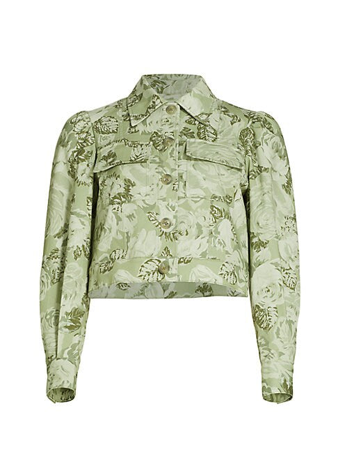 Floral Cargo Jacket