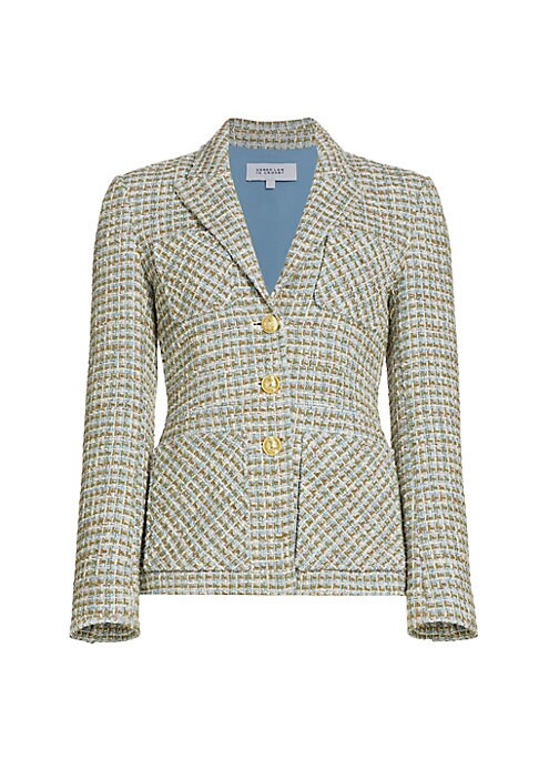 Chic Tweed Utility Coat