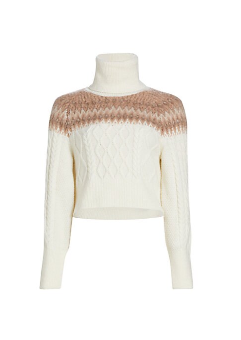 Chunky Turtleneck Knit Sweater