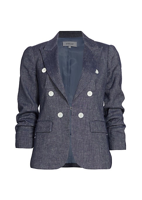Chic Linen Layer Jacket