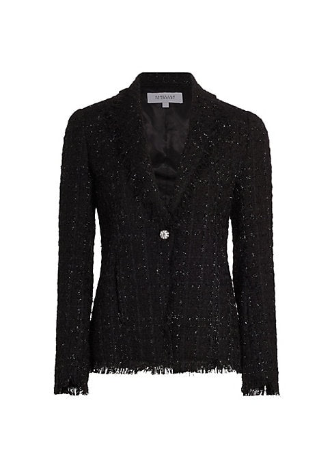 Sparkly Tweed Chic Jacket