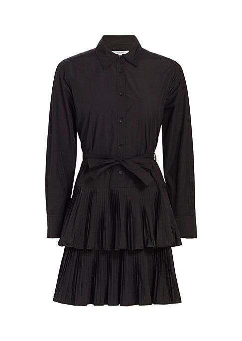 Chic Pleated Minidress