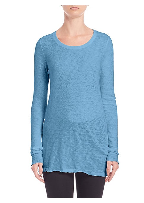 Edgy Cotton Long Tee