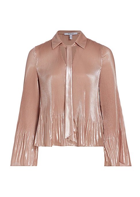 Metallic Elegance Top