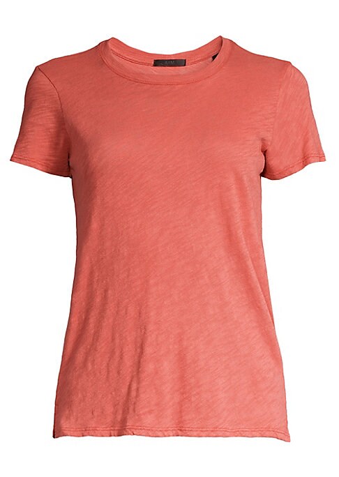 Cropped Slub Tee