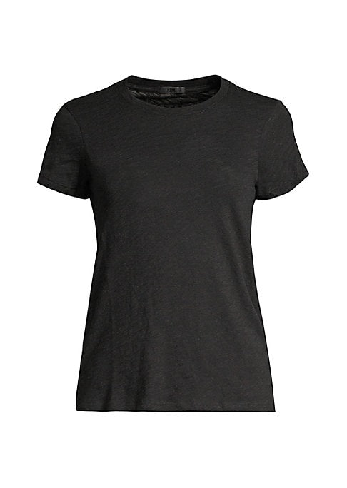 Cropped Slub Tee