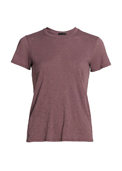 Cropped Slub Tee