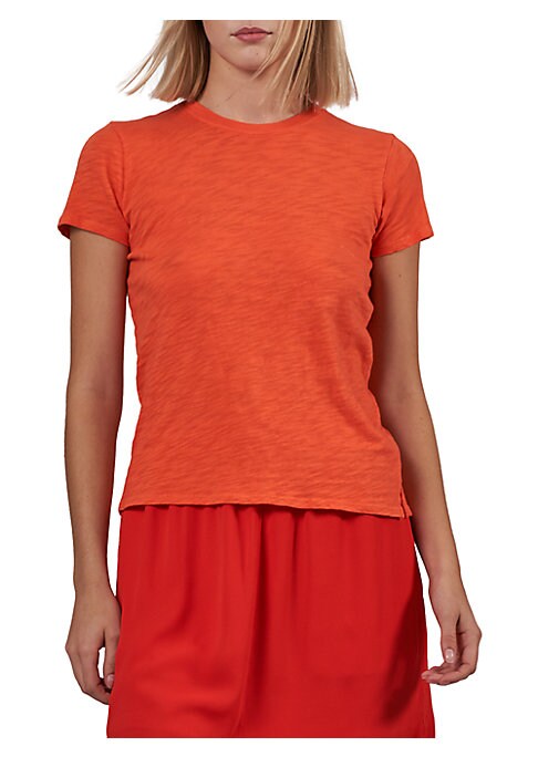 Cropped Slub Tee