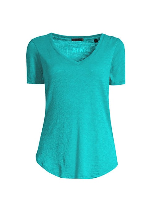 Soft Slub V-Neck Tee