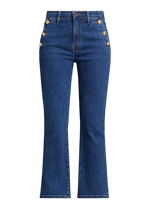 Chic High-Rise Flare Jeans